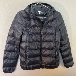 TNA Black Puffer Jacket